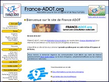 Aperu du site France-ADOT - don d'organes et de tissus humains