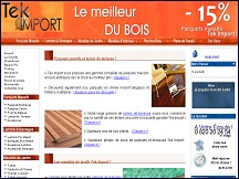 Tek Import - parquets et meubles en bois exotiques