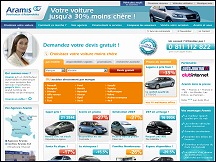 Aper�u du site Aramis Auto - voitures neuves moins cher, mandataire automobile