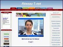 Aperu du site Rseau T-net - rfrencement et promotion de sites web