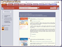 Aperçu du site Compétence Micro