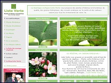 Aperu du site Liste Verte - plantes vertes pour l'intrieur et l'extrieur