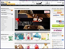 Aper�u du site Koclicko - boutique en ligne de jeux et jouets de qualit�