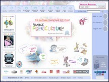 Aperu du site France Puriculture - tout pour le bb et la maman