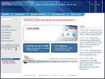 Aperçu du site VTX