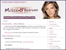 Melissa-Theuriau.fr - site d�di� � M�lissa Theuriau
