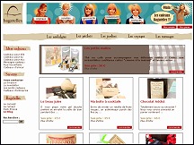 Aperçu du site Bagatelles - boutique de cadeaux originaux