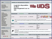Aperu du site THe UDS - Freewares- Sharewares - logiciels gratuits  tlcharger