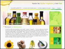 Aperu du site Huiles vgtales - conseils et infos sur les huiles comestibles