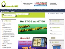 Maison du GPS - mat�riel GPS, navigation routi�re, g�olocalisation