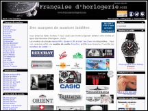 Aper�u du site Montres Fran�aise d'Horlogerie