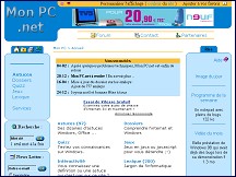 Aperu du site Mon-PC.net