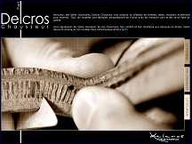 Aper�u du site Delcros - chaussures de luxe pour hommes