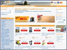 Aper�u du site BTP Mat - mat�riel et outillage BTP