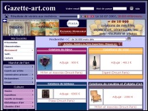 Gazette-Art.com - r�sultats de ventes aux ench�res