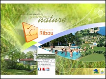 Aperçu du site Centre touristique Lac de Ribou - village de vacances, camping