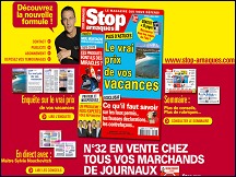Aperu du site Stop Arnaques - magazine consacr aux droits des consommateurs