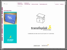 Transfoplak - communication sur plastiques et cartons