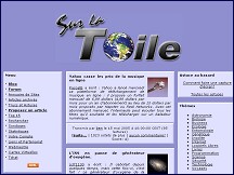 Aperçu du site Sur-la-Toile