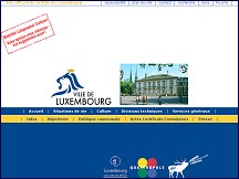 Aperçu du site Ville de Luxembourg