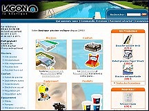 Aper�u du site Lagon - boutique de la piscine et du SPA