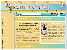 Aperu du site Brouette de Bires - vente en ligne de 500 bires diffrentes