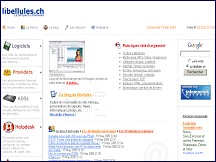 Aperçu du site Libellules.ch