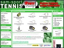 Sam Sport - tout le mat�riel de tennis, tennis de table et badminton