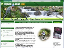 Aper�u du site Alphonse Arias - p�cheur de truite, sp�cialiste de la p�che au Toc