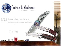 Aperçu du site Couteaux-du-monde.com - la boutique des couteaux