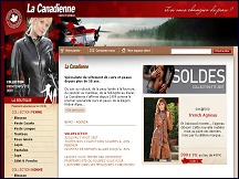 La Canadienne - vente de v�tements en cuir et peau