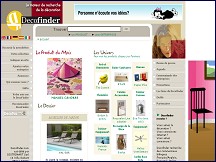 Aperçu du site Decofinder