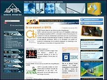 Aperu du site EPITA - Ecole Pour l'Informatique et les Techniques Avances