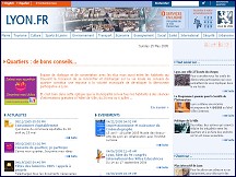 Aperçu du site Ville de Lyon