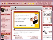Aperçu du site Bricoler-facile.com