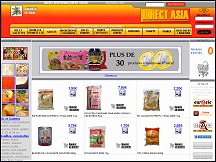 Aperu du site Direct Asia - picerie asiatique, produits asiatiques et exotiques