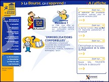 Aperçu du site Ecole de la Bourse - formation, initiation