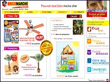 Aperçu du site Bricomarche.com - magasins Bricomarché, articles de bricolage, matériaux