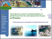 Aperu du site Lou Dari - randonnes pdestres en Provence
