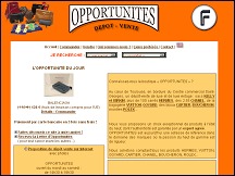 Aperu du site Opportunities - sacs et accessoires de luxe en seconde main