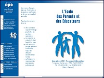 Aperu du site Ecole des Parents et des Educateurs d'Ile-de-France