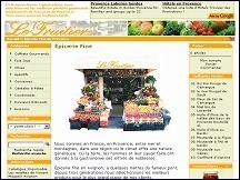 Aper�u du site Le Fruitier - �picerie fine avignonnaise