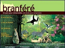 Aperu du site Parc animalier et botanique de Branfr en Bretagne