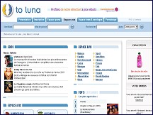 Aperçu du site To Luna - testez et votez