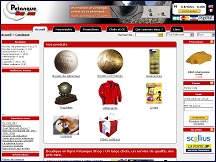 Aperçu du site Petanque Shop - vente de matériel de pétanque