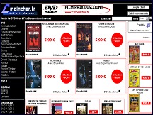 Cmoincher.fr - vente de DVD au prix discount