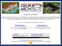 Aperu du site SimArchitecte.com  Le portail entirement ddi aux maisons Sims