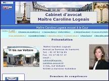 Aperçu du site Cabinet d'Avocat Logeais à La Garenne-Colombes