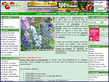 Aper�u du site Au Jardin - conseils en jardinage, jardins, potagers, vergers