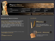 Aperu du site Papyrus et Ostraca - critures de l'Egypte Ancienne